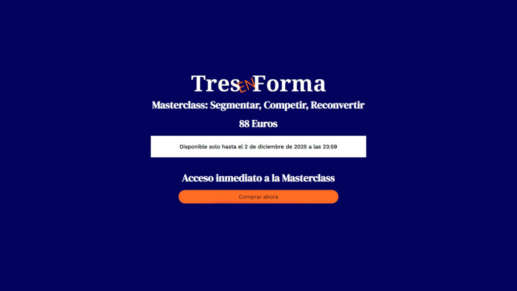 3F Tres en Forma MASTERCLASS