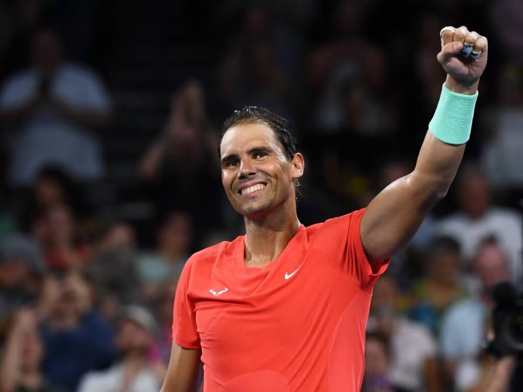Rafa Nadal Brisbane lesion tenis regreso