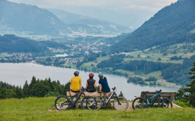 Vacaciones en bici. Después de hacer ejercicio se piensa mejor